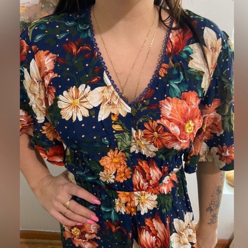 FARM RIO ANTHROPOLOGIE MAXI DRESS - Picture 3 of 11